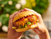 Red Storm Chicken Burger with Spiced Tomato & Vodka Chutney