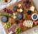 Easter cheese, chocolate and charcuterie board