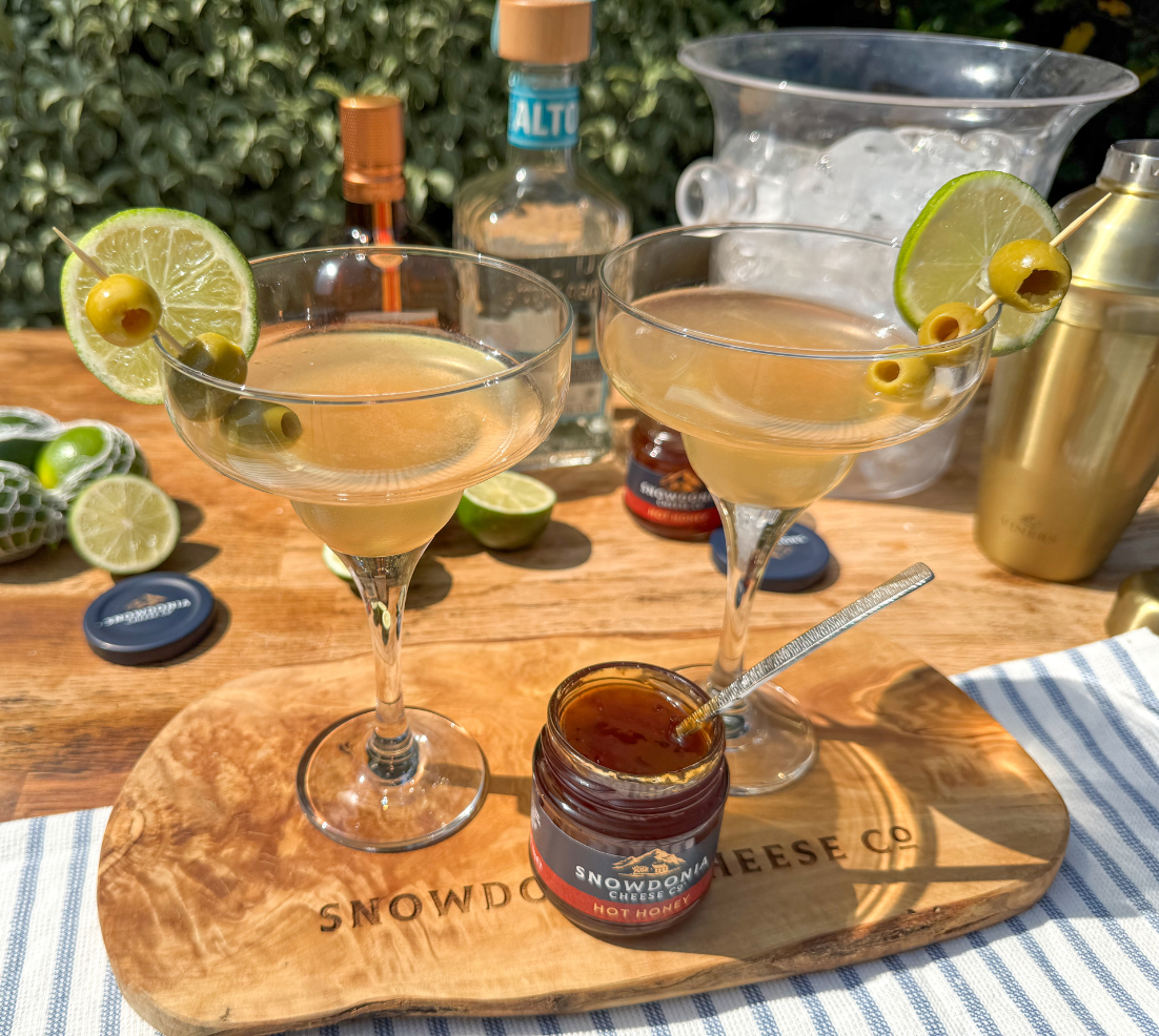 Spicy Hot Honey Margarita