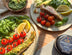 Baked Black Bomber pesto salmon