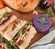 Purple Vale Focaccia Sandwich