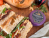 Purple Vale Focaccia Sandwich
